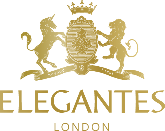 Elegantes perfume brand logo