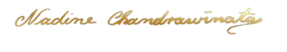 Nadine Chandrawinata perfume brand logo