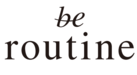be routine / ビー ルーティーン perfume brand logo
