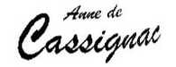 Anne de Cassignac perfume brand logo