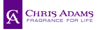 Chris Adams perfume brand logo