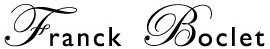 Franck Boclet perfume brand logo