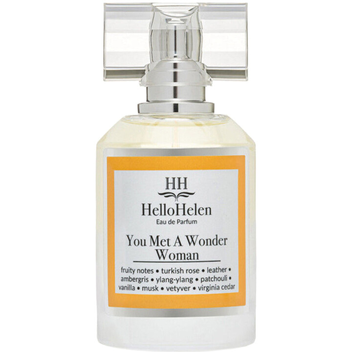 You Met a Wonder Woman by HelloHelen perfume bottle