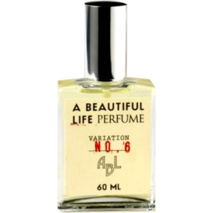 No. 6 by A Beautiful Life perfume bottle