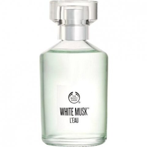 White Musk L'Eau EDT by The Body Shop perfume bottle
