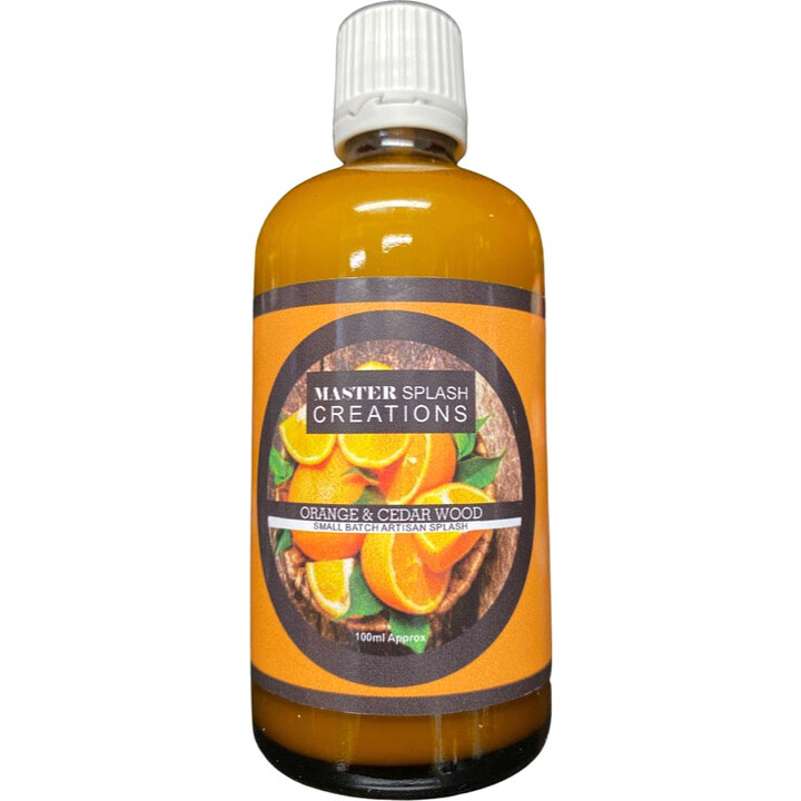 Orange & Cedarwood by Master Soap Creations perfume bottle
