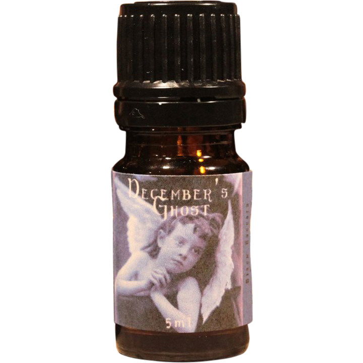 December's Ghost by Amorphous / Black Baccara perfume bottle