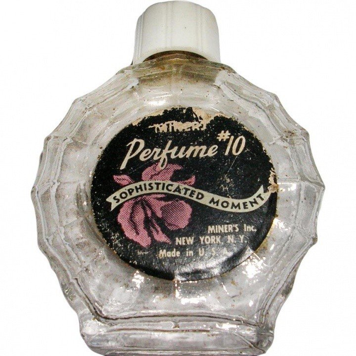 Perfume #10 - Sophisticated Moment by Miner's perfume bottle