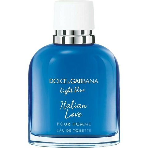 Light Blue pour Homme Italian Love by Dolce & Gabbana perfume bottle
