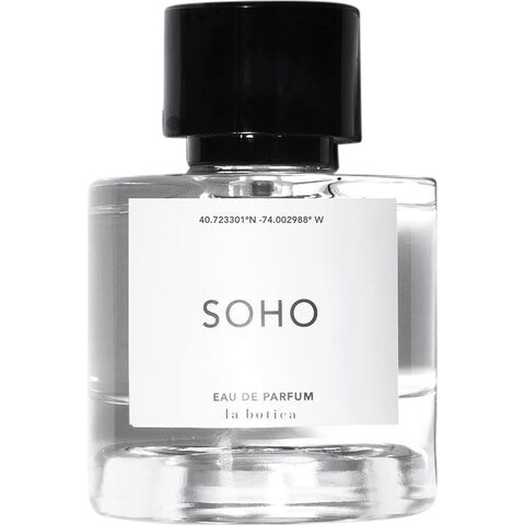 Soho by La Boticá perfume bottle