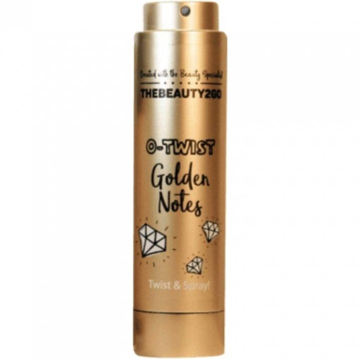 Golden Notes by O-Twist perfume bottle