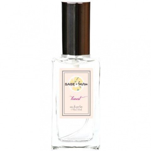 Honest by Sage + Fasten perfume bottle