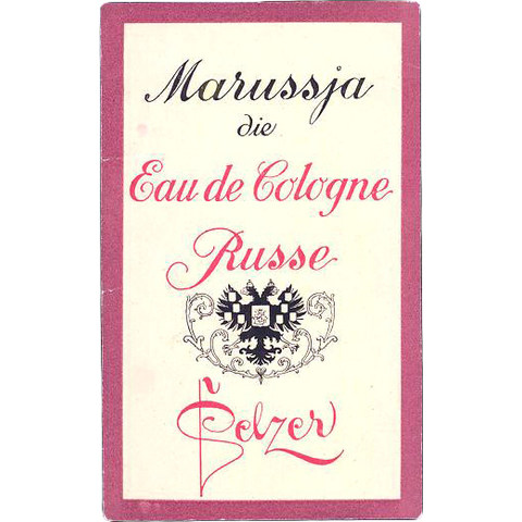 Marussja by Parfümerie Pelzer perfume bottle