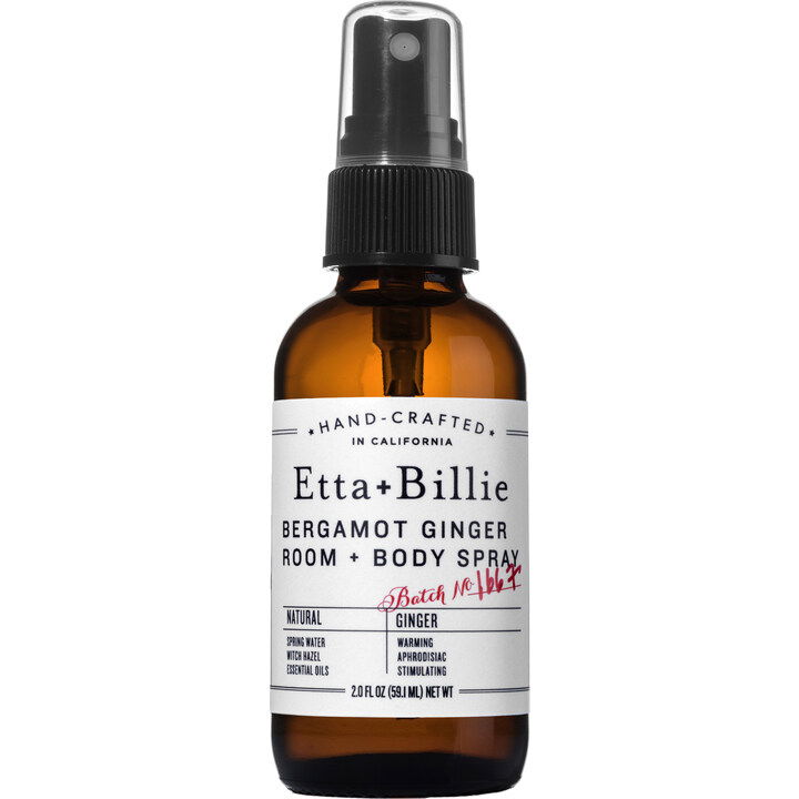 Bergamot Ginger by Etta + Billie perfume bottle