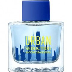 Urban Seduction Blue for Men by Antonio Banderas perfume bottle