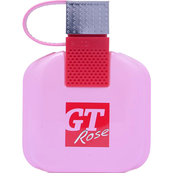 GT Rose by Ekoz perfume bottle