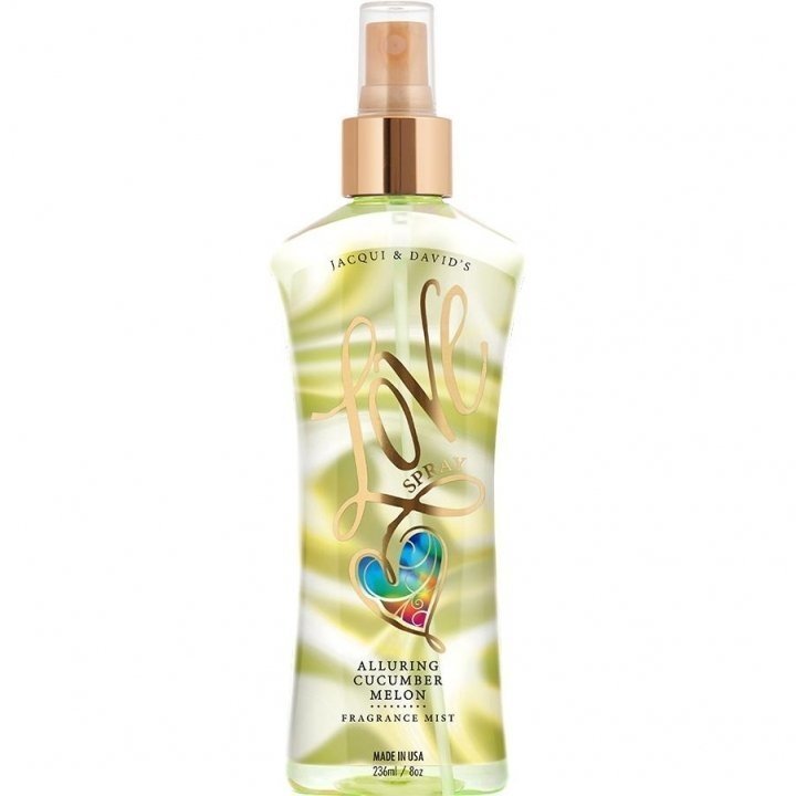 Love Spray - Alluring Cucumber Melon by Jacqui & David perfume bottle