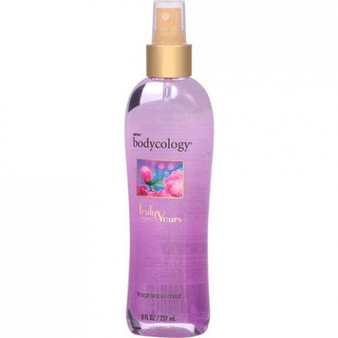 Truly Yours by bodycology perfume bottle