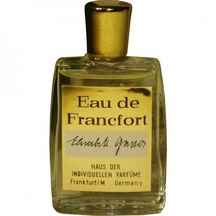 Eau de Francfort (Grün) by Elisabeth Gasser / Haus der individuellen Parfüme perfume bottle