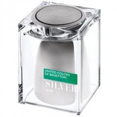 Silver Man by Benetton perfume bottle