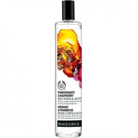 Pomegranate & Raspberry by The Body Shop perfume bottle