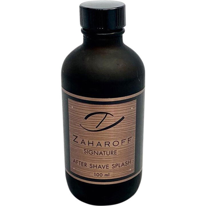 Signature (After Shave Splash) by Zaharoff perfume bottle