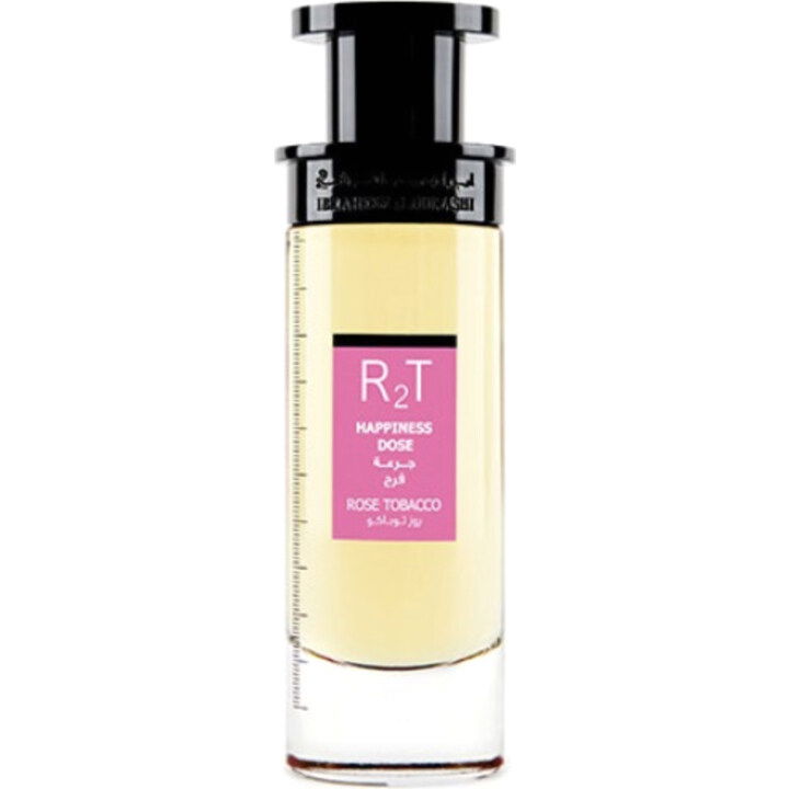 R₂T: Happiness Dose - Rose Tobacco by Ibraheem Al.Qurashi / إبراهيم القرشي perfume bottle