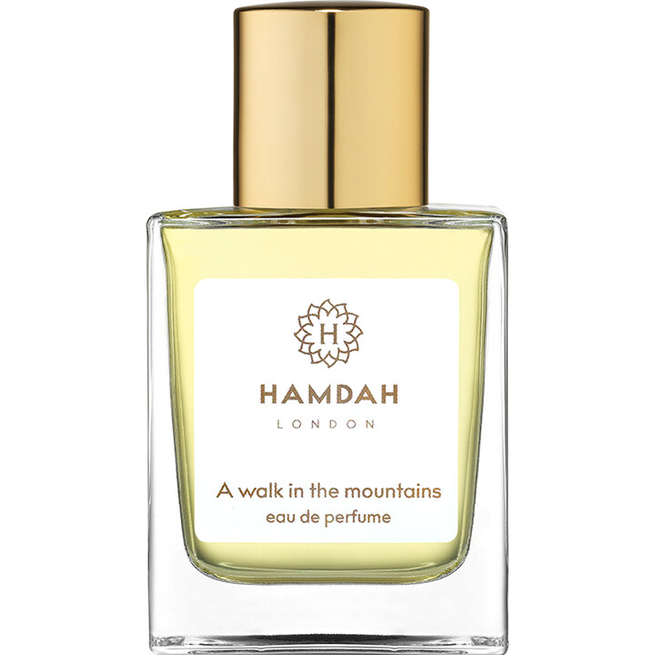 A Walk in the Mountains by Hamdah perfume bottle