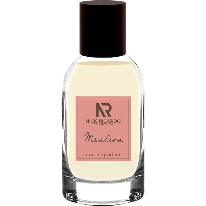 Mention by Nick Ricardo Collection perfume bottle