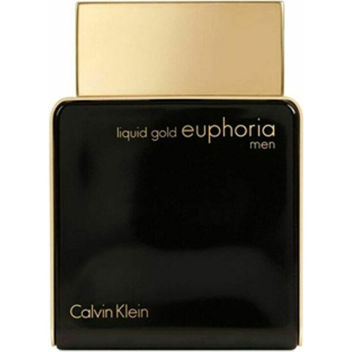 Liquid Gold Euphoria Men by Calvin Klein perfume bottle