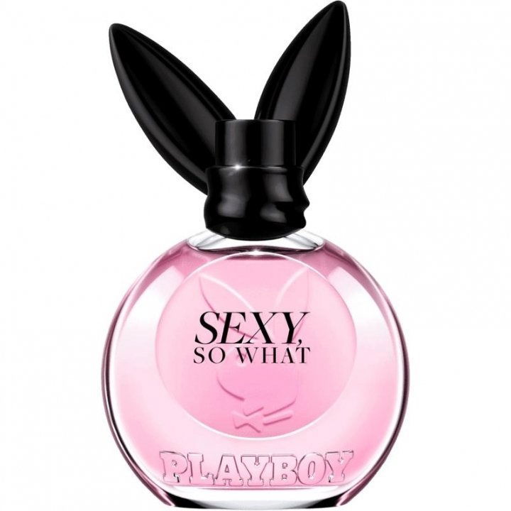 Sexy, So What by Playboy perfume bottle
