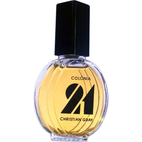 21 by Christian Gray perfume bottle