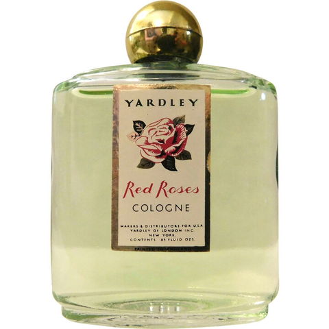 Red Roses by Yardley perfume bottle