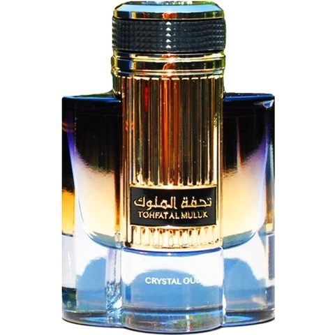 Tohfat Al Muluk Crystal Oud by Lattafa / لطافة perfume bottle