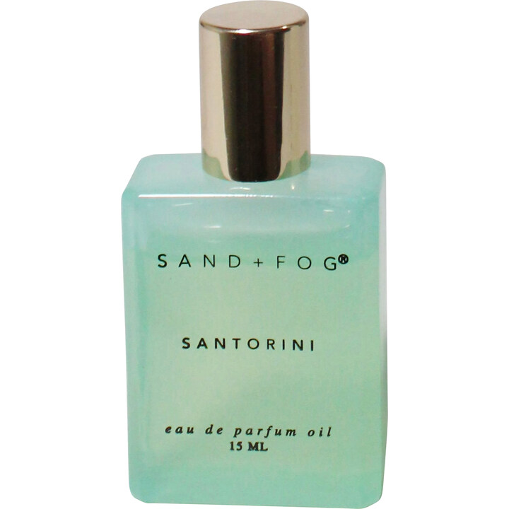 Santorini by Sand + Fog perfume bottle