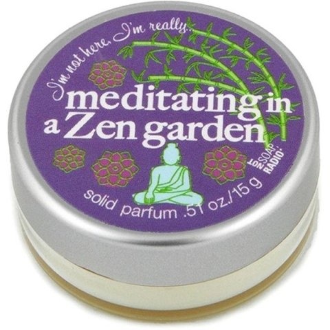I'm not here, I'm really... Meditating in a Zen Garden by Not Soap Radio perfume bottle