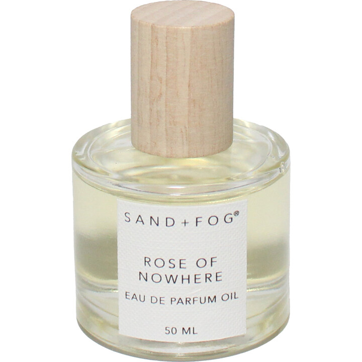 Rose of Nowhere by Sand + Fog perfume bottle