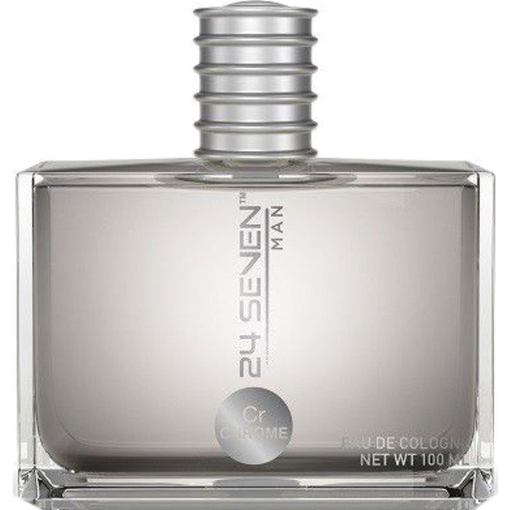 24 Seven Man - Cr Chrome by Revlon / Charles Revson perfume bottle