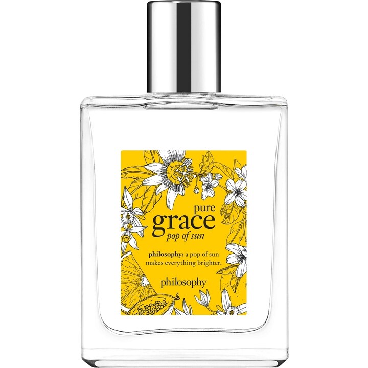 Pure Grace Pop of Sun by Philosophy perfume bottle