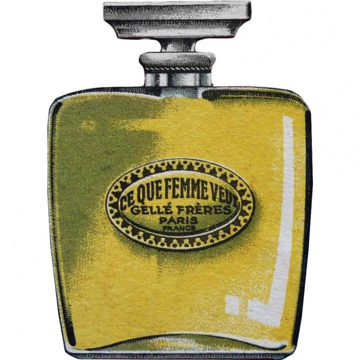 Ce Que Femme Veut by Gellé Frères perfume bottle