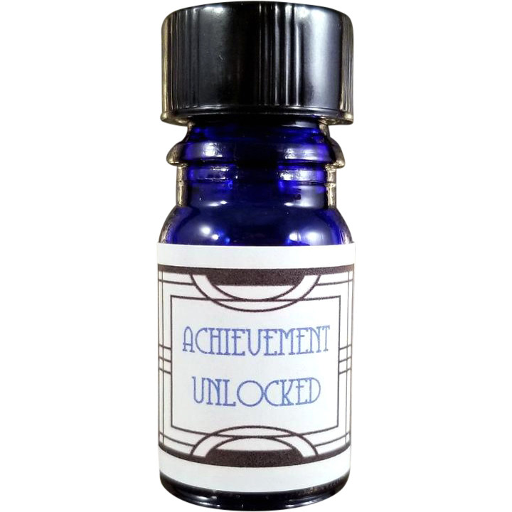 Achievement Unlocked by Nui Cobalt Designs perfume bottle