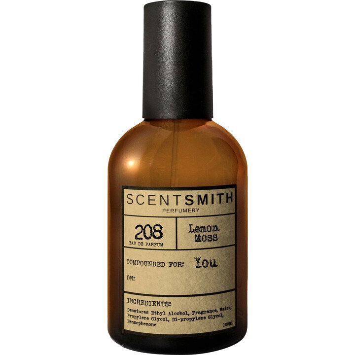 208 Lemon Moss by Scentsmith Perfumery perfume bottle