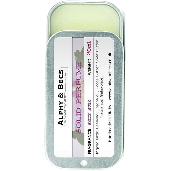 White Musk by Alphy & Becs perfume bottle