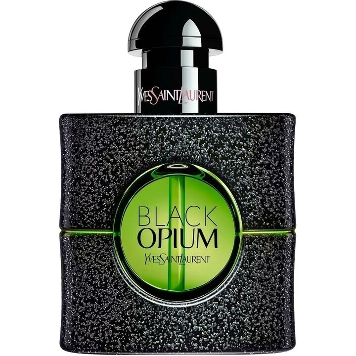 Black Opium (Eau de Parfum Illicit Green) by Yves Saint Laurent perfume bottle