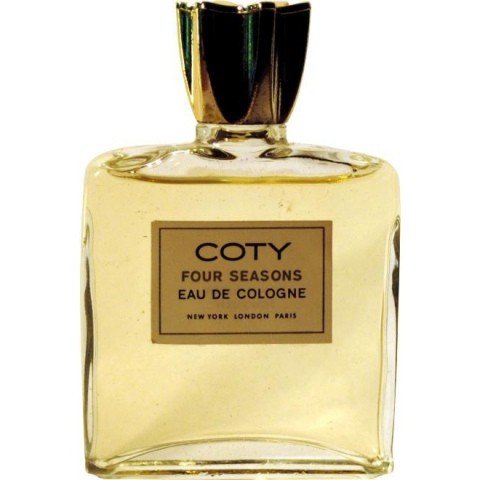Four Seasons by Coty perfume bottle