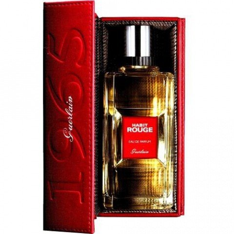 Habit Rouge L'Echappée du Cavalier by Guerlain perfume bottle