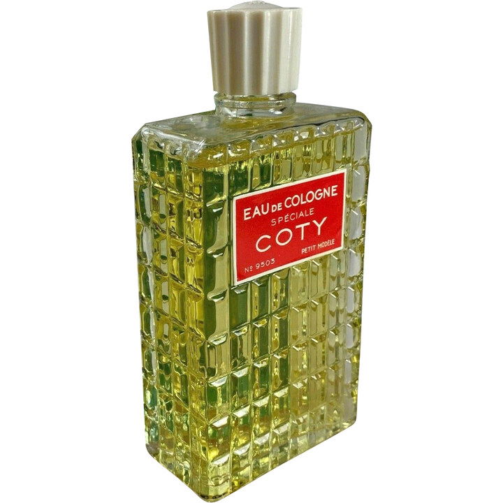 Eau de Cologne Spéciale by Coty perfume bottle