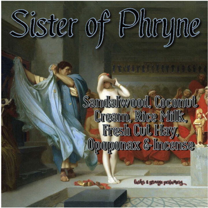 Sister of Phryne by Lurker & Strange perfume bottle