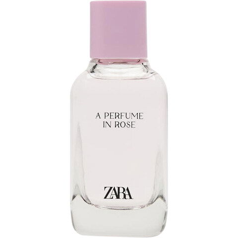 A Perfume In Rose by Zara perfume bottle