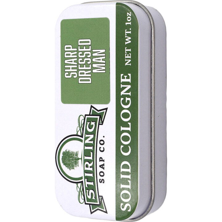 Sharp Dressed Man (Solid Cologne) by Stirling Soap perfume bottle